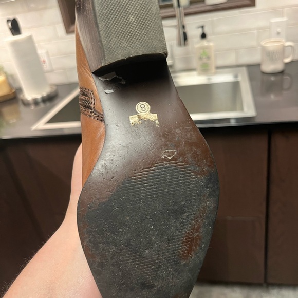 Two Lips Cowboy zip Boots SZ 8 - Picture 2 of 11